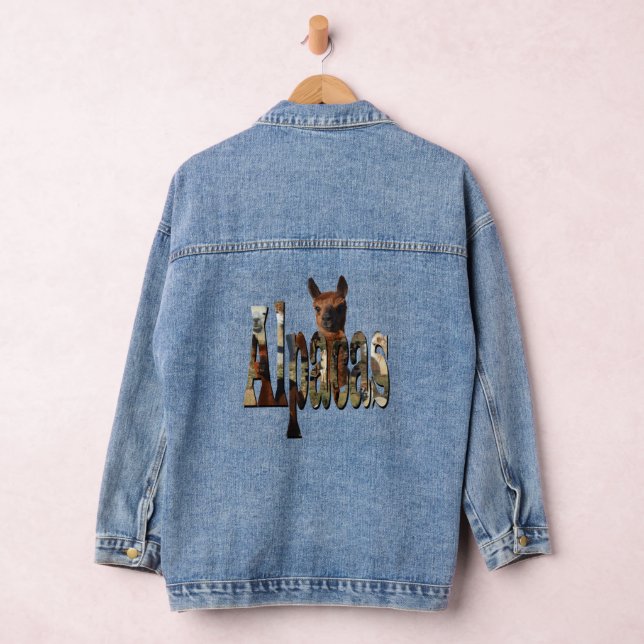 Chaqueta Vaquera Alpacas Es La Palabra, Damas Denim Jacket (Hangar)
