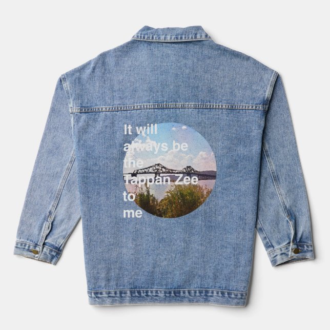Chaqueta Vaquera Always the Tappan Zee to Me Denim Jacket (Reverso )