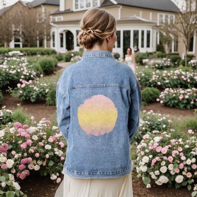 Chaqueta Vaquera Amanecer Pastel (Reverso Boda)