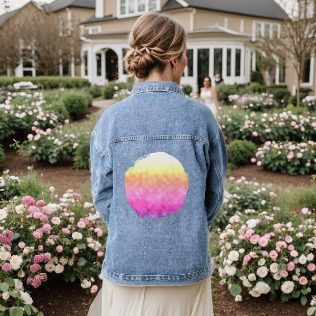 Chaqueta Vaquera Amanecer Prismático (Reverso Boda)
