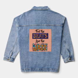 Chaqueta Vaquera Amante de la música jazz