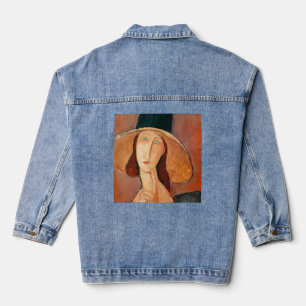 Chaqueta Vaquera Amedeo Modigliani - Jeanne Hebuterne en gran Gorra