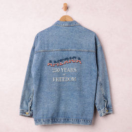 Chaqueta Vaquera América - 250 Años de Libertad