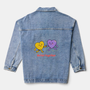 Chaqueta Vaquera Amigos del Corazón Feliz y Adorables
