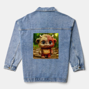 Chaqueta Vaquera Amigos extraños - Poster del Demon Baby Triste