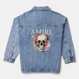 Chaqueta Vaquera Amiri skull
