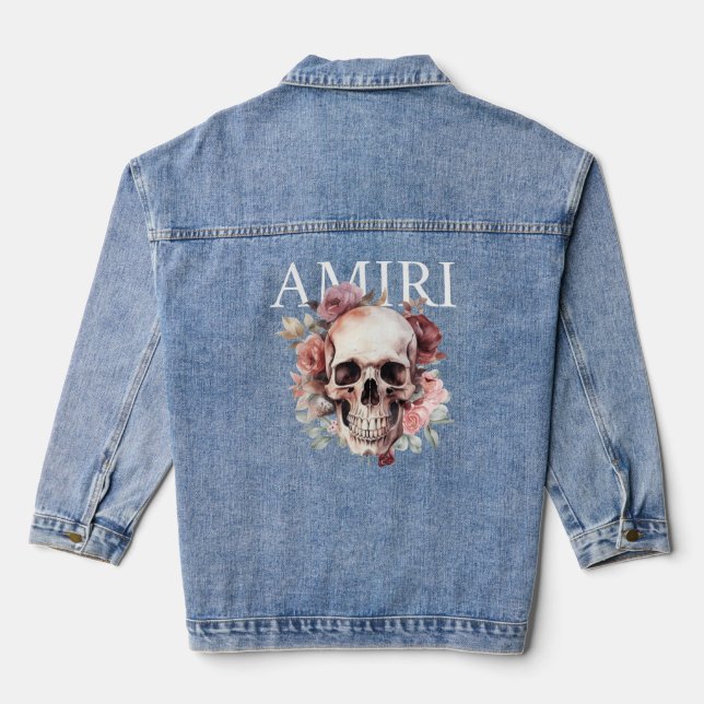 Chaqueta Vaquera Amiri skull (Reverso )