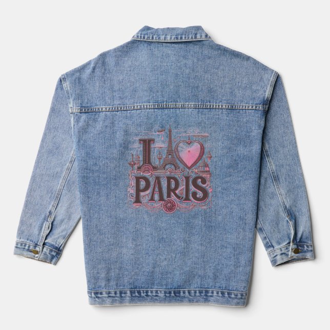 Chaqueta Vaquera Amo París (Reverso )