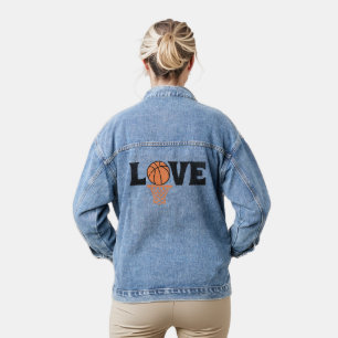 Chaqueta Vaquera Amor al básquetbol