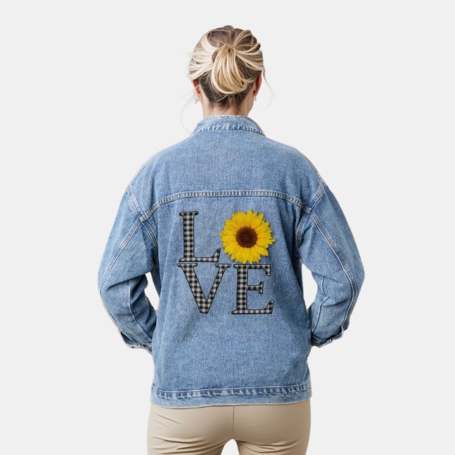 Chaqueta Vaquera Amor del girasol (Modelo)