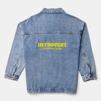 Chaqueta Vaquera Amor Introvertido