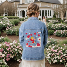 Chaqueta Vaquera Amor y romance - Especial del Día de San Valentín