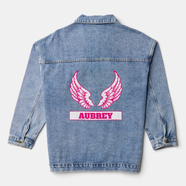 Chaqueta Vaquera Angel Wings Denim Jacket (Reverso )