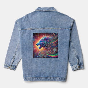 Chaqueta Vaquera Animal psicodélico - Espíritu galáctico