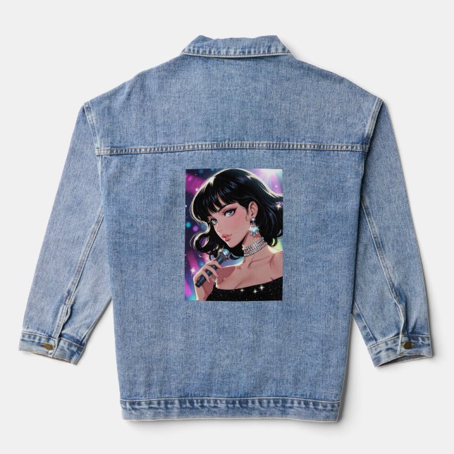 Chaqueta Vaquera Anime Denim Jacket (Reverso )