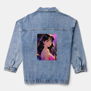 Chaqueta Vaquera Anime Denim Jacket