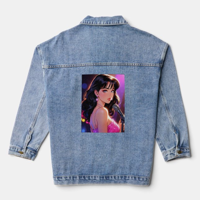 Chaqueta Vaquera Anime Denim Jacket (Reverso )