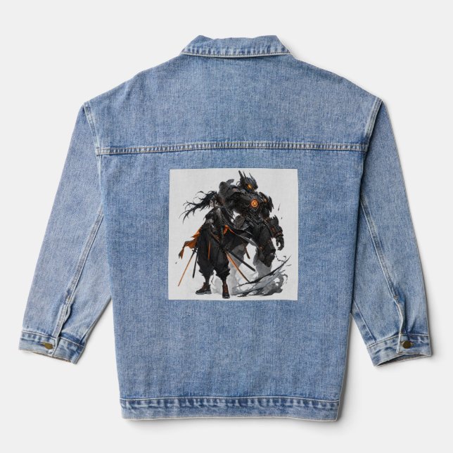 Chaqueta Vaquera Anime genial (Reverso )
