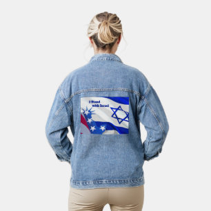 Chaqueta Vaquera Apoyo a Israel por la nación judía