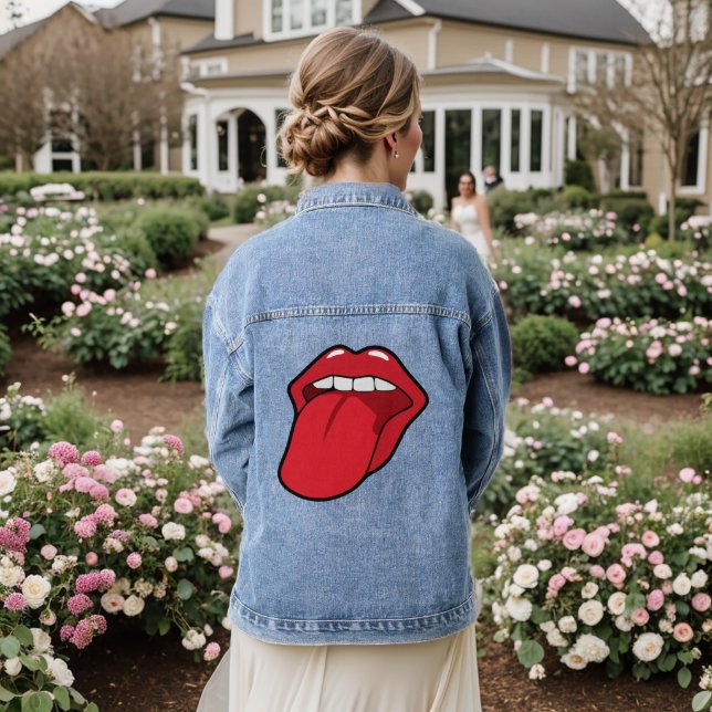 CHAQUETA VAQUERA APROVECHAR LOS LABIOS DE LA BOCA DE LENGUA (Reverso Boda)