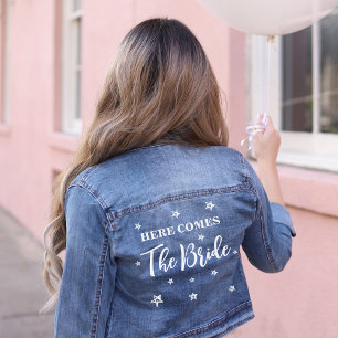 Chaqueta Vaquera Aquí viene la novia boda