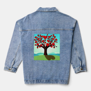Chaqueta Vaquera Árbol de amor