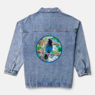 Chaqueta Vaquera Arrendajo de Steller - Fotografía Original