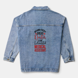 Chaqueta Vaquera Asistente Médico Agotado