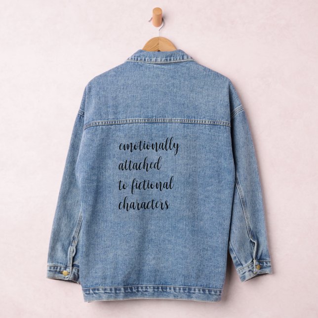 Chaqueta Vaquera Asociado Emocionalmente A Los Caracteres Ficticios (Hangar)