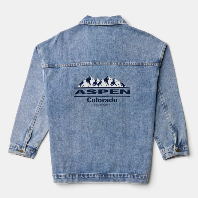 Chaqueta Vaquera Aspen Colorado (Reverso )