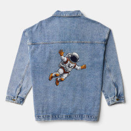 Chaqueta Vaquera Astronauta en el espacio