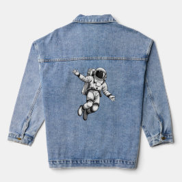 Chaqueta Vaquera Astronauta en el espacio