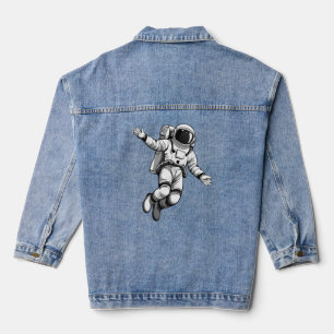 Chaqueta Vaquera Astronauta en el espacio