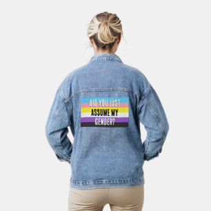Chaqueta Vaquera ¿Asumiste Mi Género?