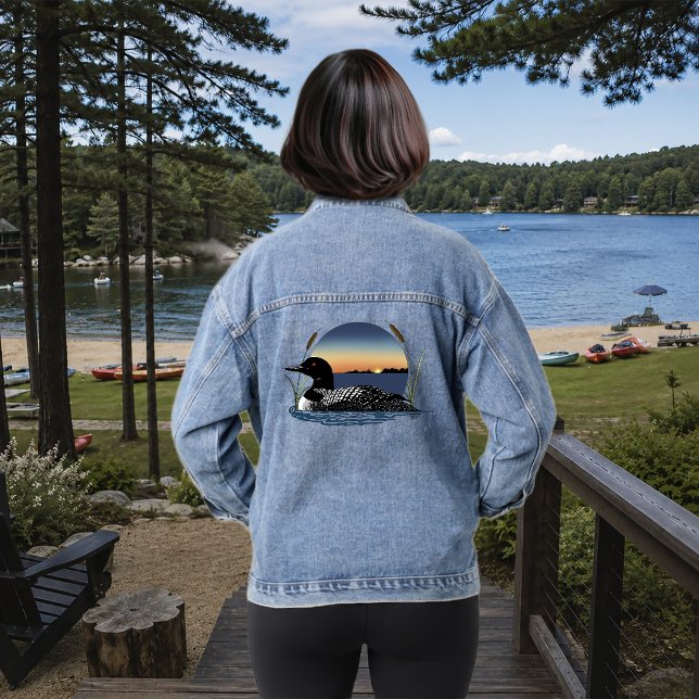 Chaqueta Vaquera Atardecer de somorgujo (Subido por el creador)
