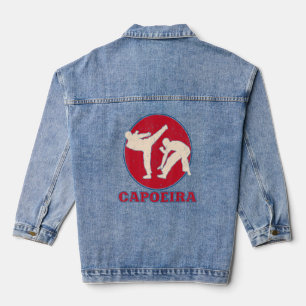 Chaqueta Vaquera Atleta de entrenamiento marcial de bailarín Capoei