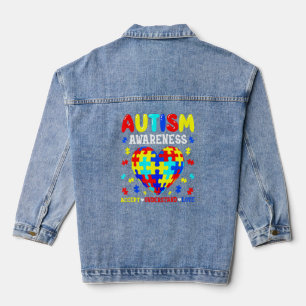 Chaqueta Vaquera Autismo Conciencia Acepta Comprender El Amor Autis