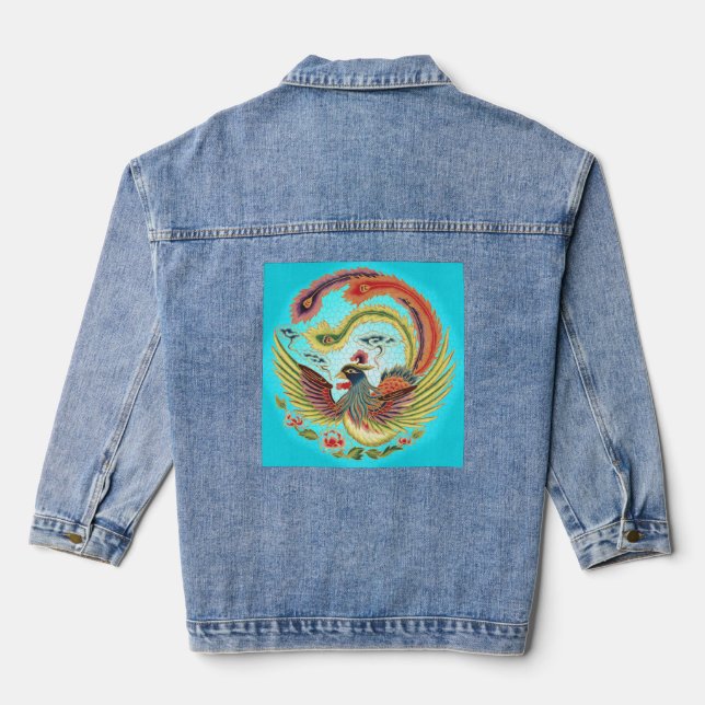 Chaqueta Vaquera Ave del Paraíso (Reverso )