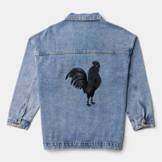Chaqueta Vaquera Ayam Cemani indonesio (Chico Negro)