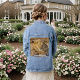 Chaqueta Vaquera Azul Denim León Sé Valiente & Val
