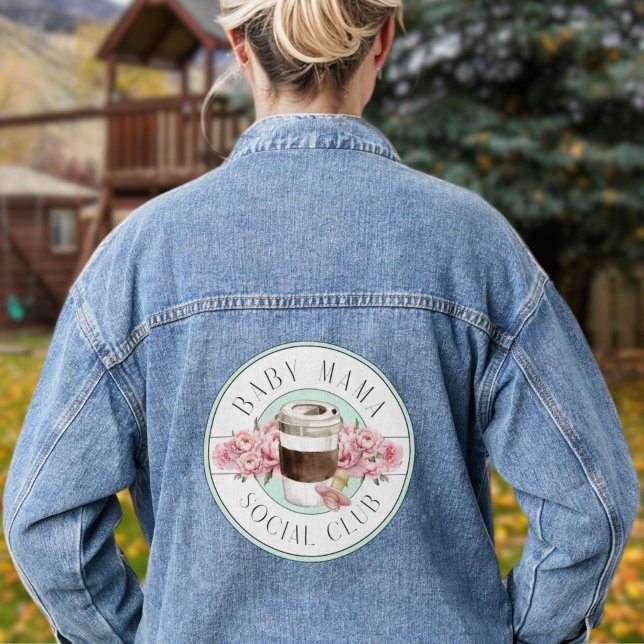 Chaqueta Vaquera Baby Mama Social Club Aqua y Pink (Subido por el creador)