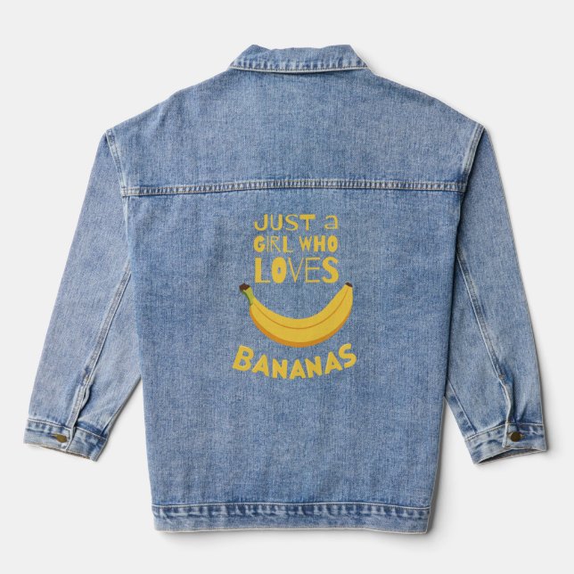 Chaqueta Vaquera Banana Love (Reverso )