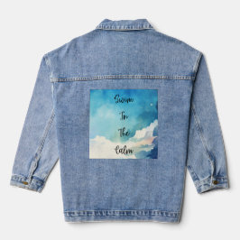 Chaqueta Vaquera Bañarse Con Tranquilidad