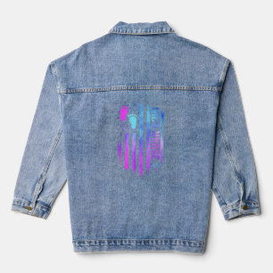 Chaqueta Vaquera Bandera Americana Cute Patreotic Nicu Nurse Presen