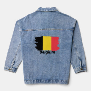 Chaqueta Vaquera Bandera de Bélgica