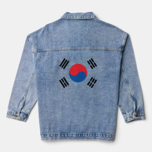 Chaqueta Vaquera Bandera de Corea del Sur