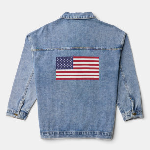 Chaqueta Vaquera Bandera de Estados Unidos, bandera de Estados Unid