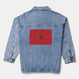 Chaqueta Vaquera Bandera de Marruecos