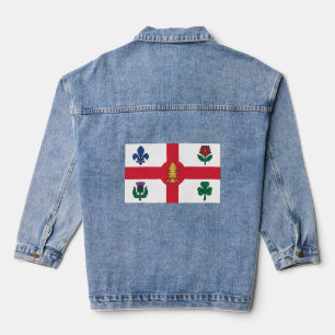 Chaqueta Vaquera Bandera de Montreal, Quebec