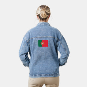 Chaqueta Vaquera bandera de portugal